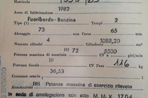 Motore mercury 80 cv erl-pt 2 tempi gambo lungo