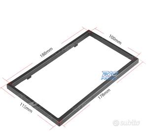 TELAI 2 DIN PER AUTORADIO XTRONS 115X188MM