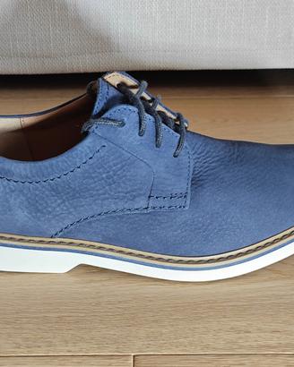 Scarpe da uomo Clarks color blu taglia 41 NUOVE!