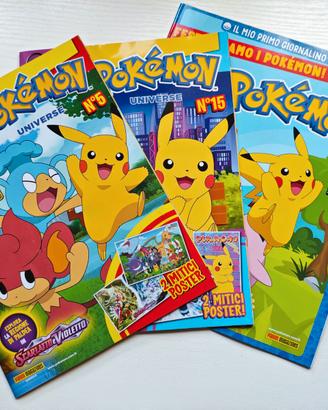 Lotto 3 Magazine Pokémon Panini comics
