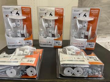 5 COPPIE DI SUPPORTI DA PARETE PER ALTOPARLANTI