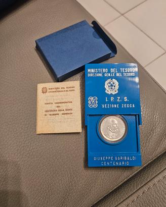 centenario Garibaldi lire 500 1982