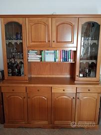 Mobile credenza in legno massello (rovere)