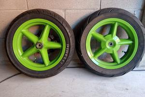 cerchi grimecai da 12  booster mbk 