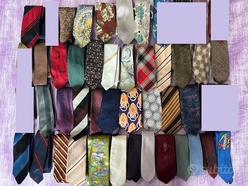 Stock 40 cravatte Vintage anni 50-60