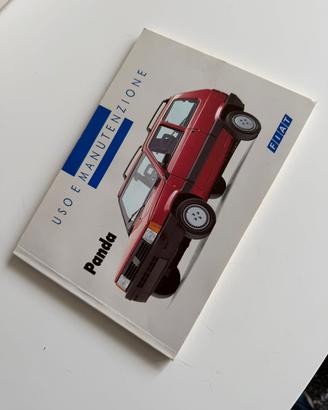 Libretto uso e manutenzione panda vintage