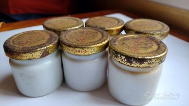 Liebig barattolini opalina vintage