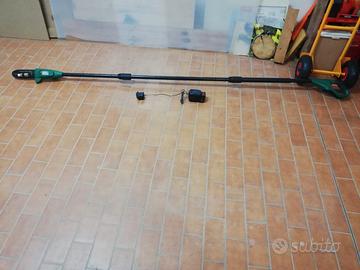 Sega telescopica con batteria