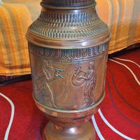 vaso portaombrelli vintage in rame 