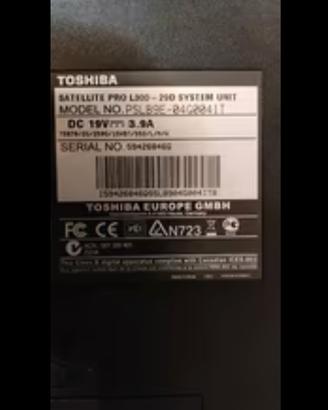 Notebook Toshiba Satellite L300