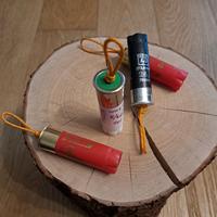 Portachiavi bossolo caccia-tiro al piattello cal12