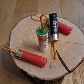 Portachiavi bossolo caccia-tiro al piattello cal12