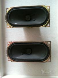 2 casse altoparlanti 10 watt 8 OM 12,7 x 6 x 4,5