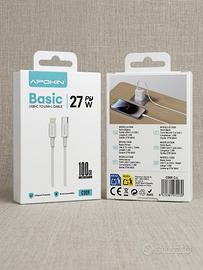 Spoken Basic Cavo USB-C to Lightning 27W 100cm