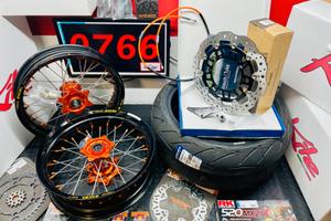 CERCHI MOTARD 17” KTM 125 250 300 450 TUTTI GLI AN
