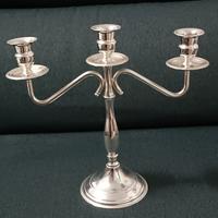 Candeliere a 3 fiamme Argento 
