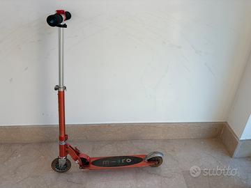 Monopattino bambino Micro Rosso
