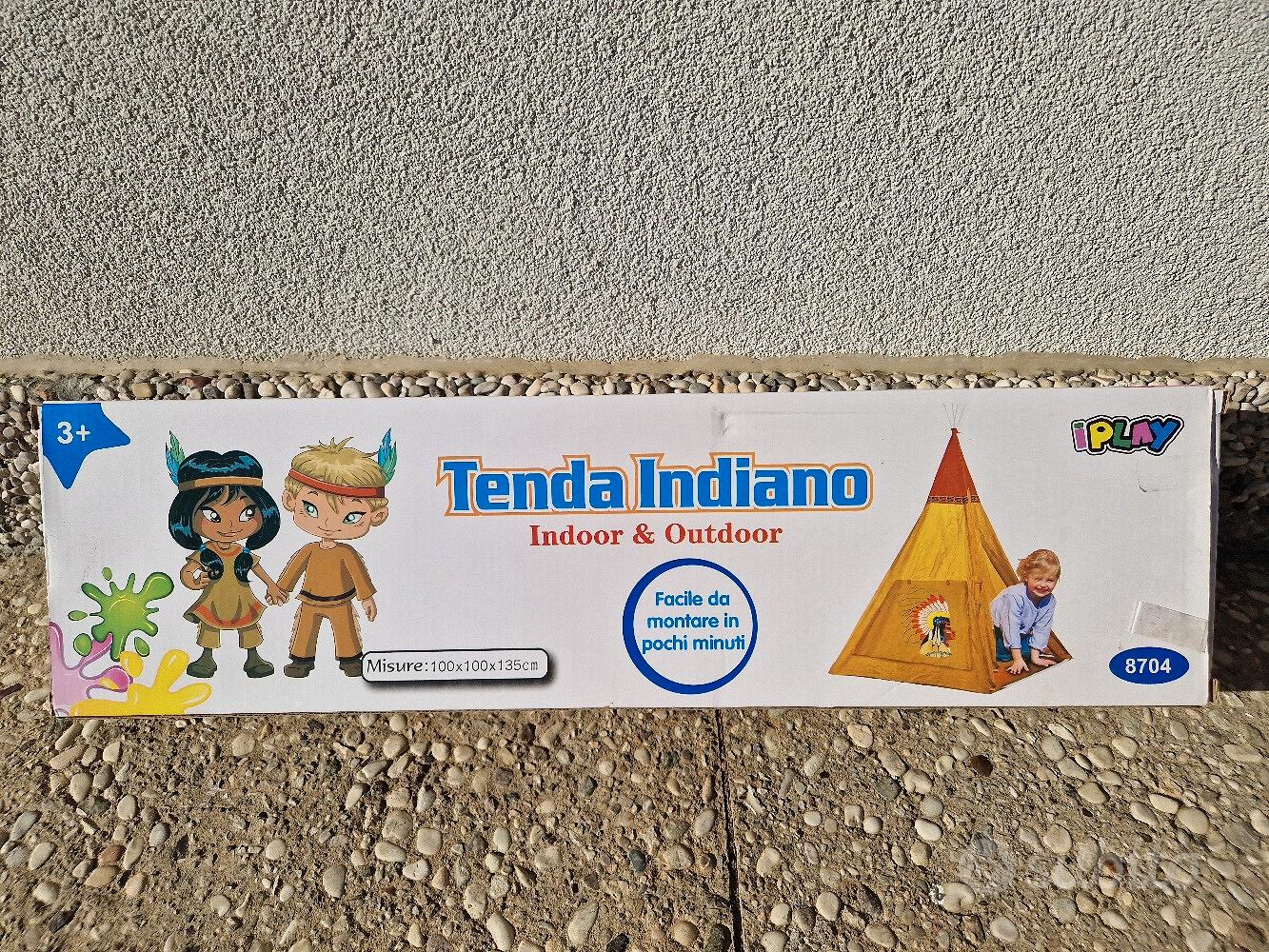 Tenda Indiani Gioco Bambini 100x100x135cm