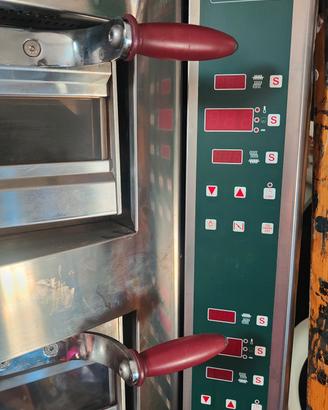 forno 12 pizze ,banco bar + frigo 