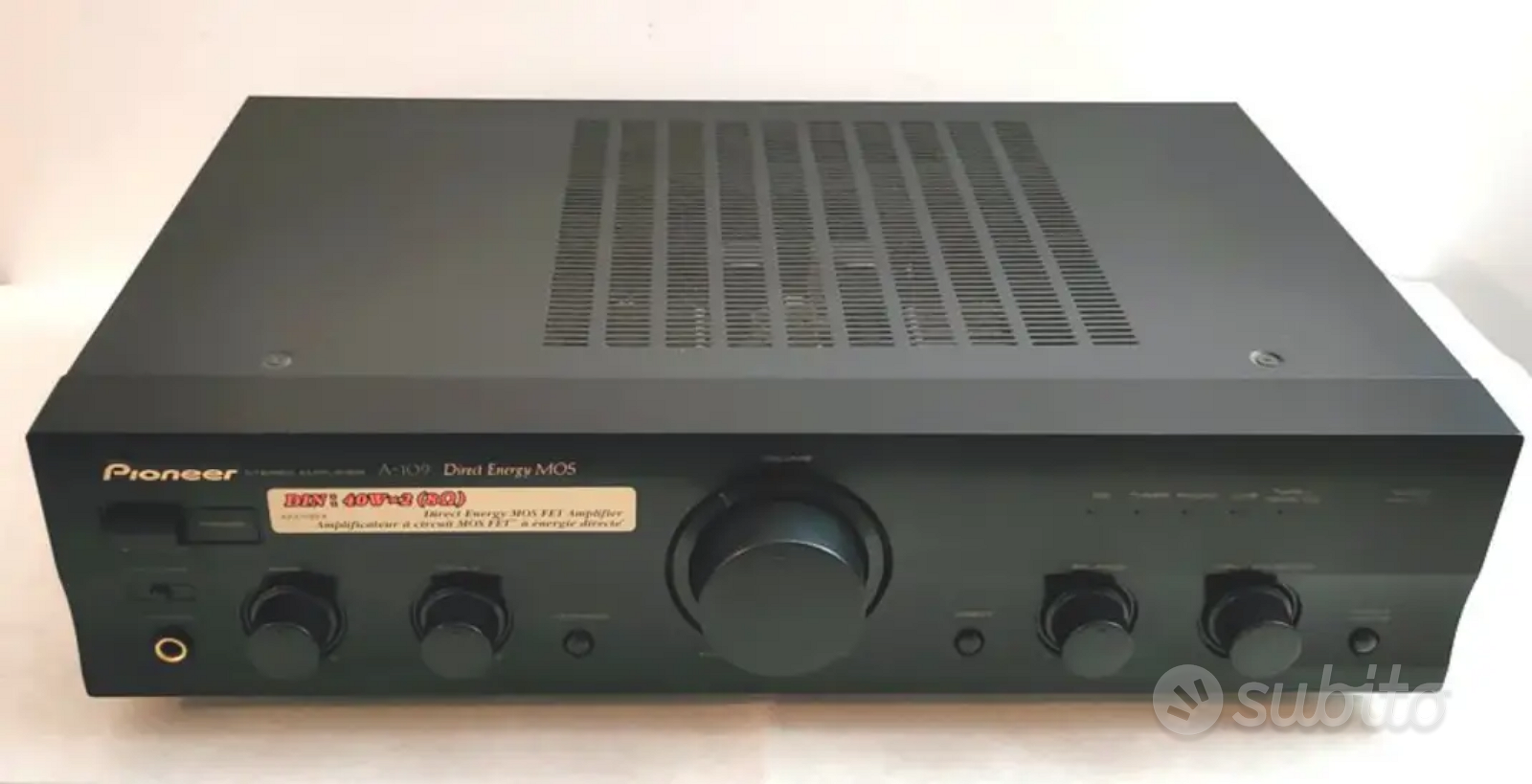 Amplificatore Pioneer A109 Audio/Video In vendita a Vibo Valentia