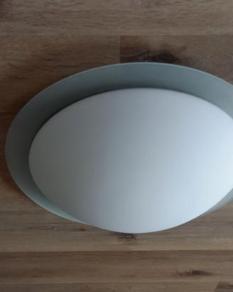 Plafoniera in vetro sabbiato ø 48 x 13 cm