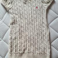 MAGLIONE RALPH LAUREN ABITINO 5 ANNI bianco