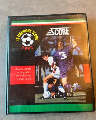 Album completo figurone Score 91/92