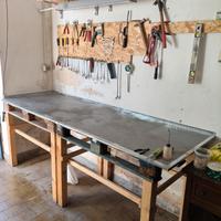 banco da lavoro in legno