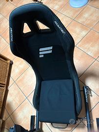 Sedile Fanatec "CSL Cockpit Seat" + Slitta