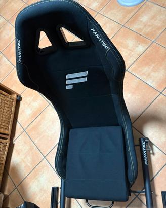 Sedile Fanatec "CSL Cockpit Seat" + Slitta