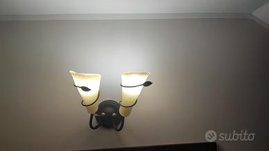 Portalampade muro