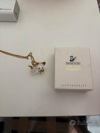 Ciondolo Gatto Swarovski