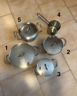 Pentole acciaio inox Pinti 1929