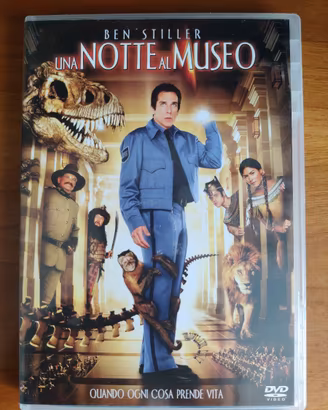 Una notte al Museo 1 e 2 - DVD originali + gadget