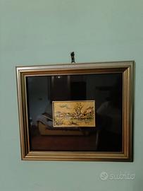 Quadro dipinto su foglia d’oro tiratura limitata