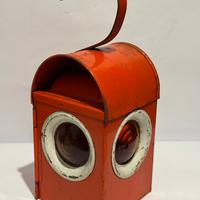 Lanterna vintage industriale in metallo