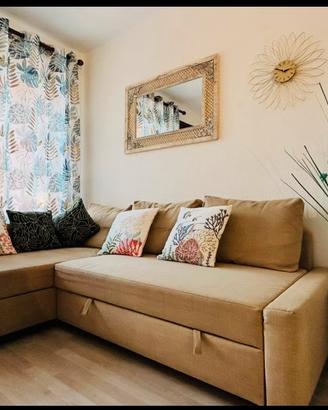 Divano letto angolare