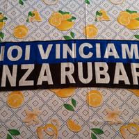 sciarpa inter noi vinciamo senza rubare 