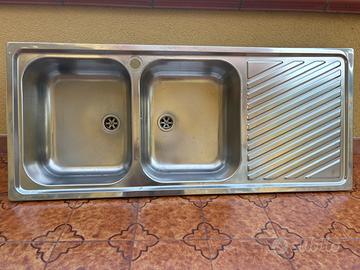 Lavello incasso inox 116x50