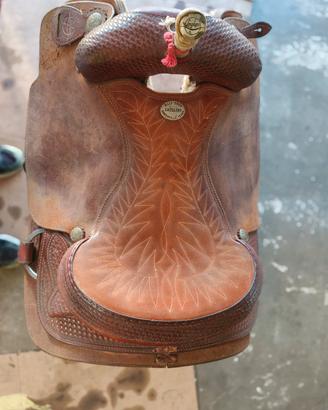 sella da equitazione monta western 