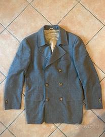 Blazer Brunello Cuccinelli in lana vergine grigia