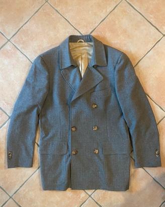 Blazer Brunello Cuccinelli in lana vergine grigia