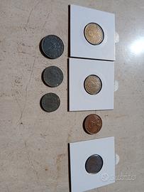 Lotto composto da 7 monete del Terzo Reich diverse