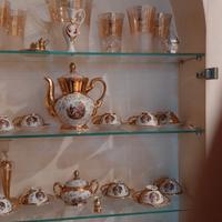 servizio da caffè 12 tazze di porcellana francese 