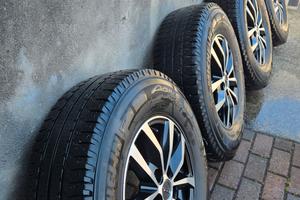 cerchi con pneumatici 16pollici fiat ducato