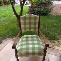 poltroncina stile country 