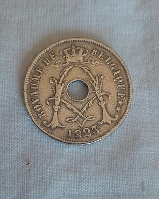 Moneta Antica del Belgio - 1923