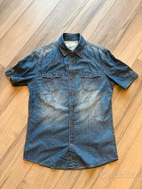 Camicia denim uomo Celio taglia S