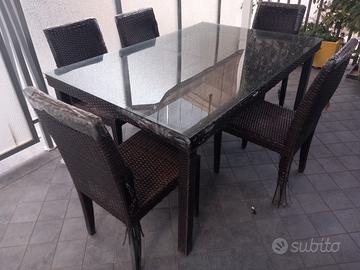 Arredamento da giardino o terrazzo