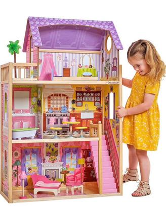 Casa delle bambole in legno kayla kidkraft